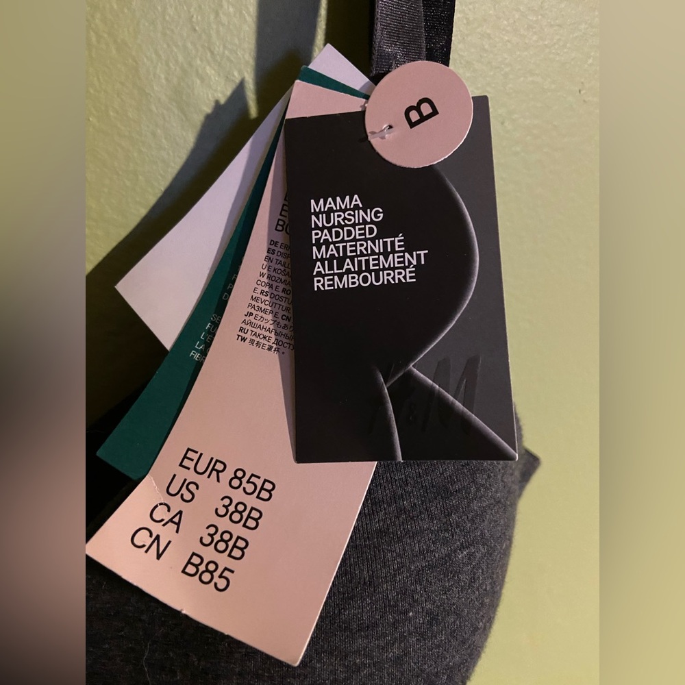 Mama Nursing Padded Bra 2-Pack, 38B NWT